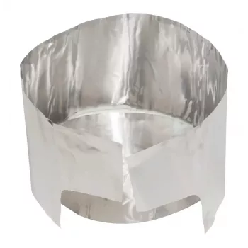 MSR Heat Reflector – Proteção de alumínio contra o vento para fogareiro (prateado)