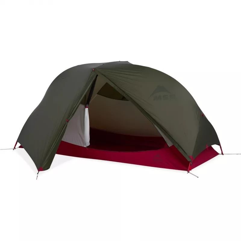 Tenda MSR Hubba Hubba Bikepack 1 pessoa verde