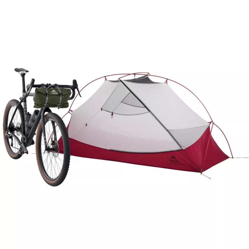 Tenda MSR Hubba Hubba Bikepack 1 pessoa verde