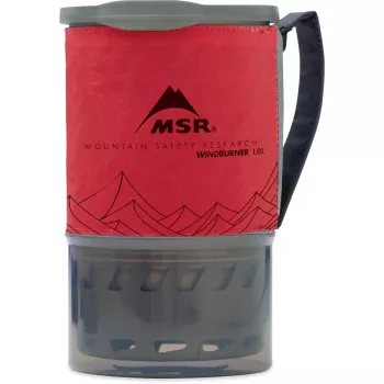 Fogão MSR WindBurner 1L Vermelho