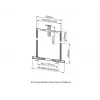 Multibrackets M suporte universal para soundbar e suporte para câmara Medium
