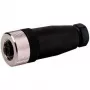 Conetor fêmea M12 Murrelektronik 5 polos codificação A, terminais de parafuso, conetor de campo, IP67 7000-12961-0000000