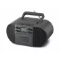 Muse M-188RDC CD-Boombox com Bluetooth, rádio FM, USB, preto