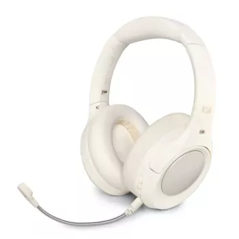 Muse M-295 ANCW auscultadores over-ear sem fios com cancelamento ativo de ruído, branco