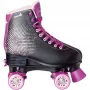MUUWMI Patins de rodas para criança Disco, tamanho ajustável 35-38 EU, roxo