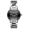 Relógio MVMT D-FR01-S 36mm quartzo suíço mostrador branco bracelete de pele preta
