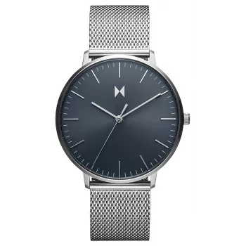 Relógio automático de homem MVMT 28000089-D 42 mm caixa em aço inoxidável bracelete em pele preto