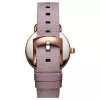 Relógio MVMT mulher Nova Chrono D-FR01-RGPU 36mm ouro rosa aço inoxidável pele roxa