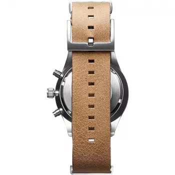 Relógio de mulher MVMT D-MV01-WT (42 mm) - mostrador branco, bracelete em pele branca