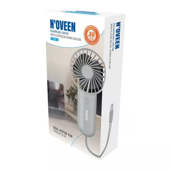 N'OVEEN NOVEEN F220 Ventilador de Mão Recarregável USB