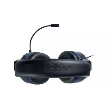 NACON Bigben Headset gaming com microfone PS4 V3 Preto/Azul