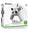 Comando com fios Nacon EVOL-X para Xbox Series X|S, Xbox One, PC - branco