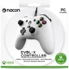 Comando com fios Nacon EVOL-X para Xbox Series X|S, Xbox One, PC - branco