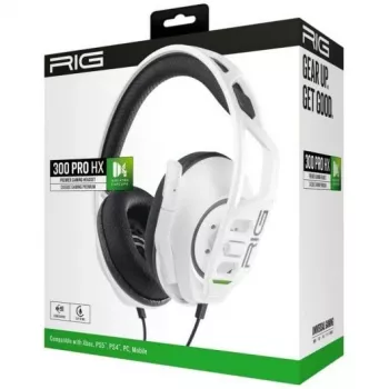 Headset gaming NACON RIG 300HX para Xbox, branco