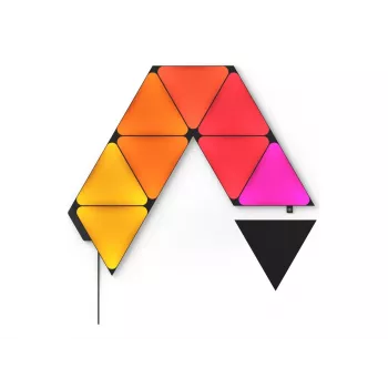 Nanoleaf Shapes Triângulos Pretos Kit Inicial (9 Painéis) 42W WiFi
