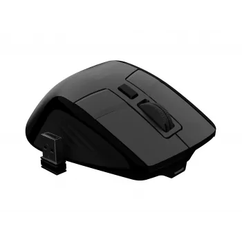 Rato gaming sem fios Natec Jaguar Pro, 2,4 GHz + Bluetooth, 4000 DPI, Preto