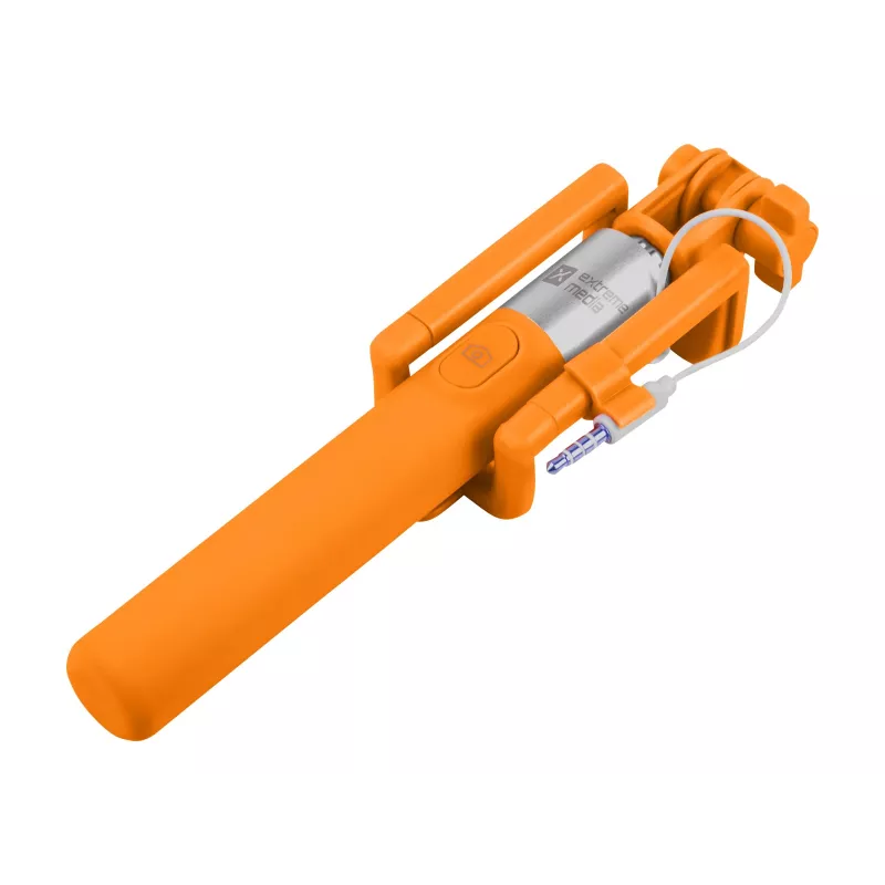 NATEC NST-0983 Bastão de selfie monopé Extreme Media SF-20W laranja