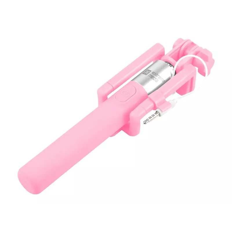NATEC NST-0984 Extreme Media SF-20W Bastão de selfie monopé rosa