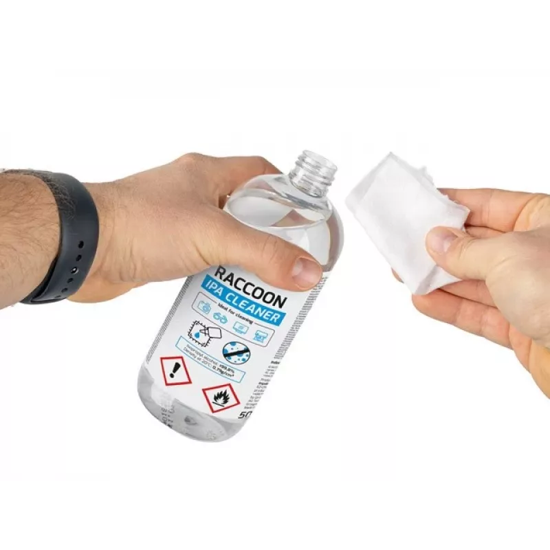 Limpador de álcool isopropílico IPA NATEC RACCOON 500ml