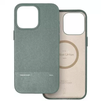 Capa Native Union (RE)Classic para iPhone 16 Pro Max com MagSafe - Slate Green