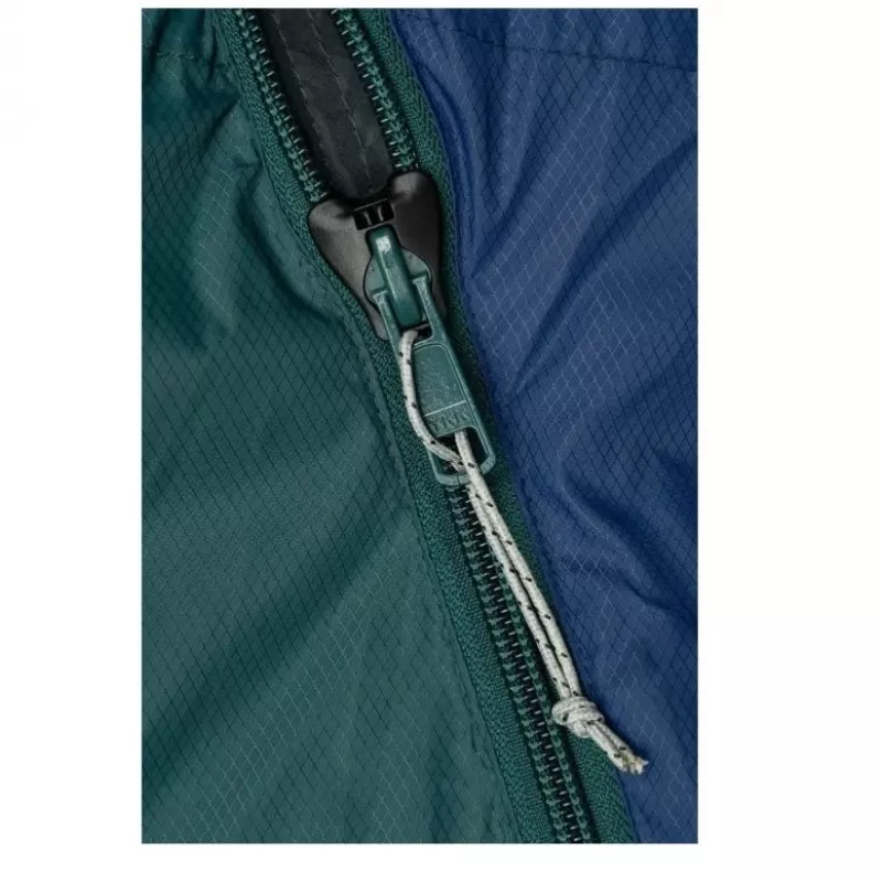 Volven Polaris Evo Saco-cama, verde, fecho direito