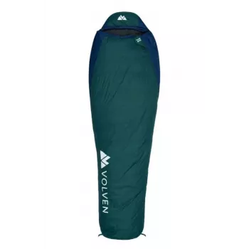 Saco-cama Volven Polaris Evo, verde, fecho à direita