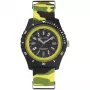 Relógio de homem NAUTICA NAPSRF007 de inspiração mergulhador, mostrador azul, bracelete de silicone azul, 46 mm