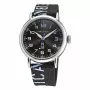 Relógio de homem Nautica quartzo analógico NAPLSF015 mostrador azul bracelete de silicone azul 40mm