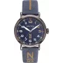 Relógio de homem NAUTICA NAPWLF919 40 mm mostrador azul bracelete de silicone