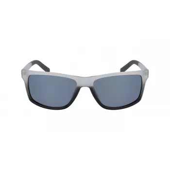 Nautica N3651SP-071 Óculos de sol de piloto polarizados para homem - Armação preta Lentes cinzentas 62mm