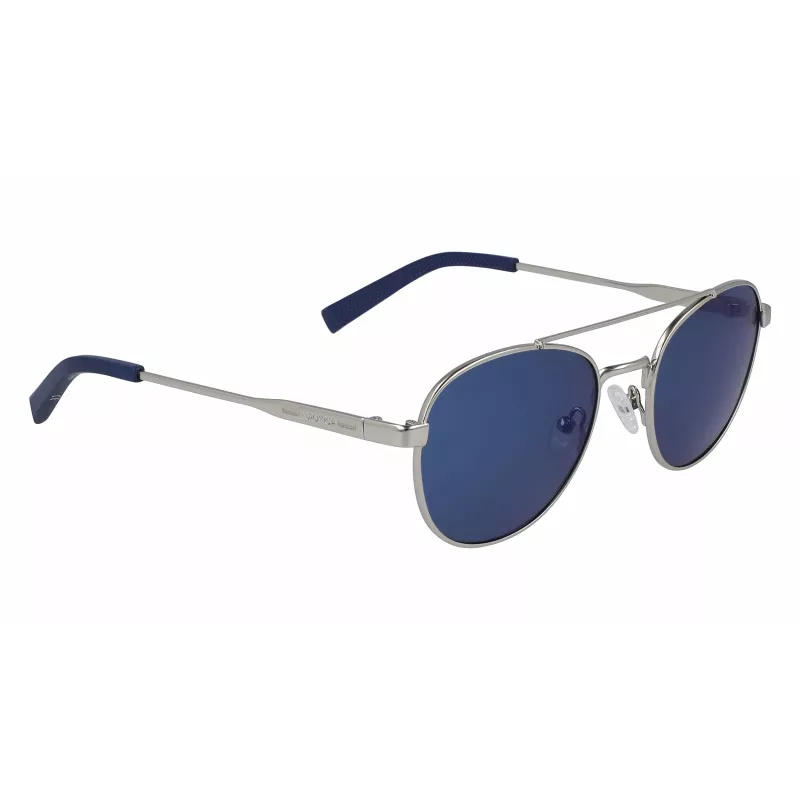 Óculos de sol Nautica N4641SP-040 homem retangulares polarizados - armação preta mate, lentes cinzentas