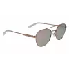 Nautica N4641SP-785 Óculos de sol retangulares polarizados de homem, castanho tartaruga, 53 mm
