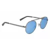 Nautica N4643SP-035 Óculos de sol polarizados para homem - Armação preta Lentes cinzentas 51mm