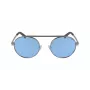 Nautica N4643SP-035 Óculos de sol polarizados para homem - Armação preta Lentes cinzentas 51mm