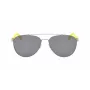 Óculos de sol NAUTICA N5131S-046 homem retangulares armação preta lentes cinzentas 60/17/140 mm