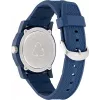 Nautica NAPATS301 relógio de homem analógico de quartzo 42,5mm mostrador azul bracelete de silicone