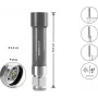 Navilock antena GNSS conector N 18 dB ativa exterior cinzento 10 cm (60738)