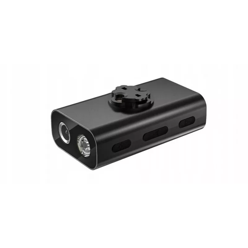 Dashcam de bicicleta NAVITEL FLOW DL800 4K HDR GPS com luz de bicicleta 430lm