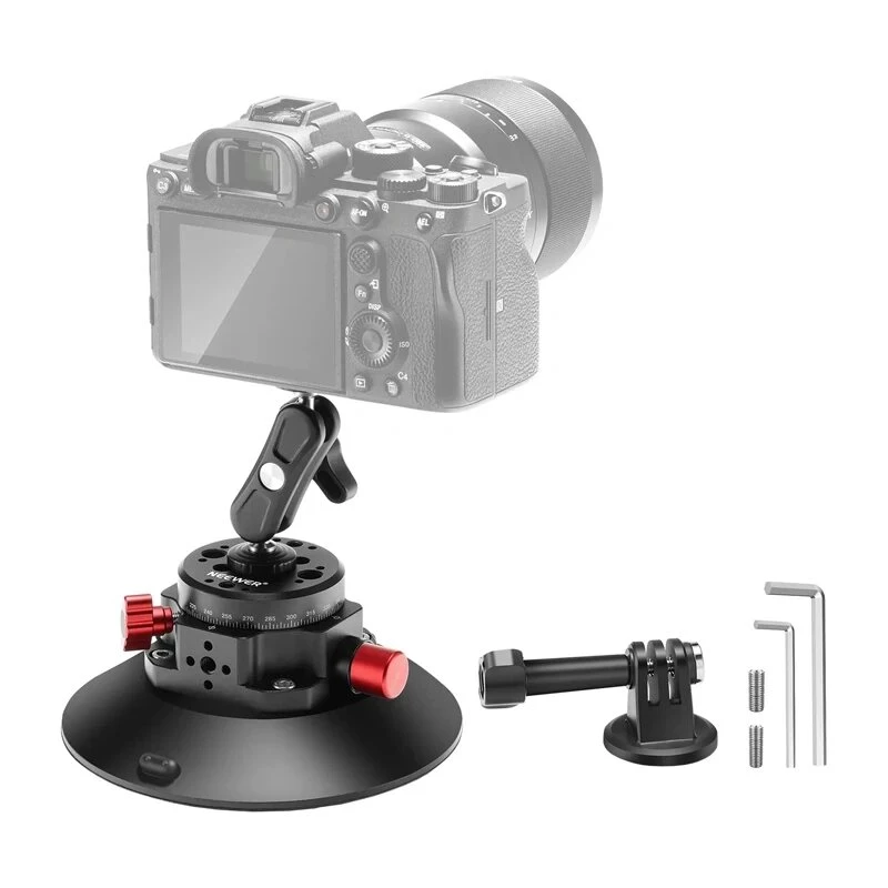 NEEWER CA0132 suporte de 6 ventosas, pack de 2
