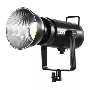 Neewer CB200C Luz de vídeo LED RGB 200W, 2500K-10000K, CRI/TLCI ≥97, encaixe Bowens, controlo por App e DMX