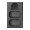 Carregador de bateria duplo NEEWER DL-FZ100 para baterias NP-FZ100-S