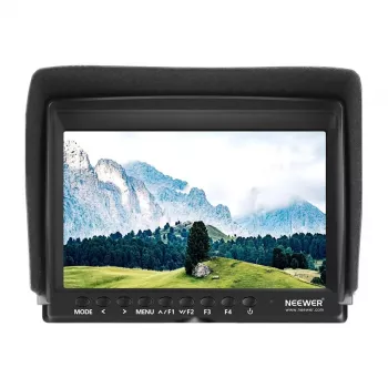 NEEWER F100 Monitor de campo + Carregador USB + Kit de bateria