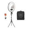 Kit de ring light LED ultrafino NEEWER RL45B 45W 18 polegadas