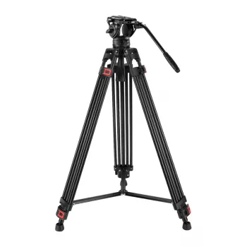 Tripé de vídeo profissional com cabeça fluida NEEWER TP74