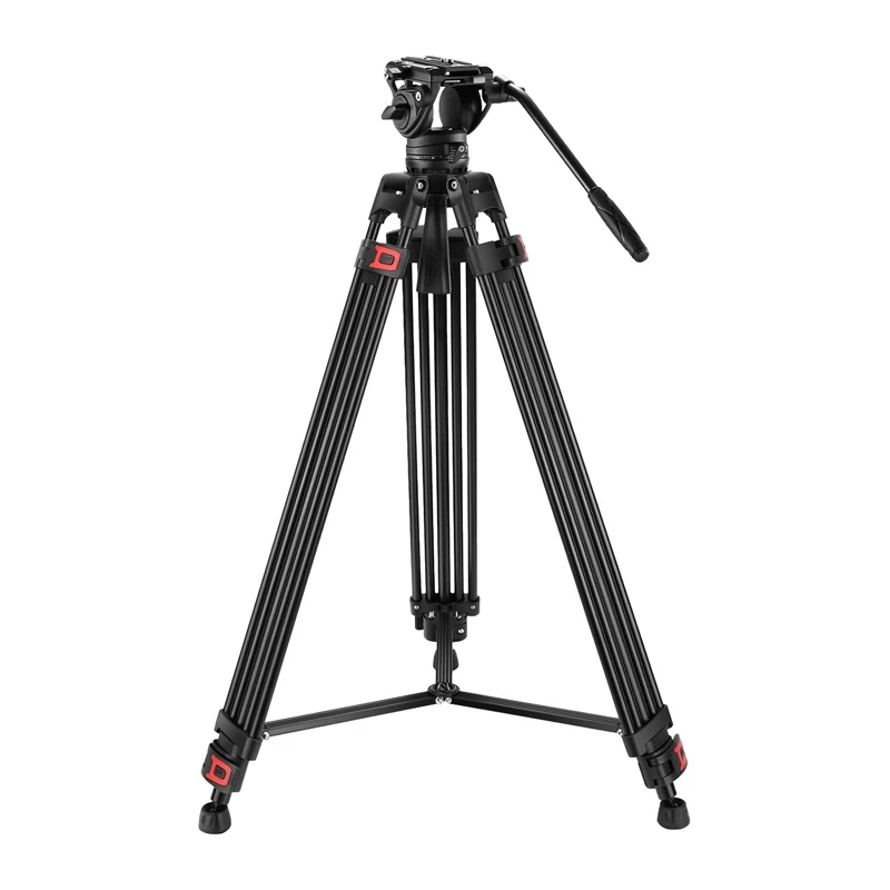 Tripé de vídeo profissional com cabeça fluida NEEWER TP74