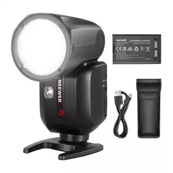 Flash Speedlite de cabeça redonda TTL Neewer Z2-C para Canon