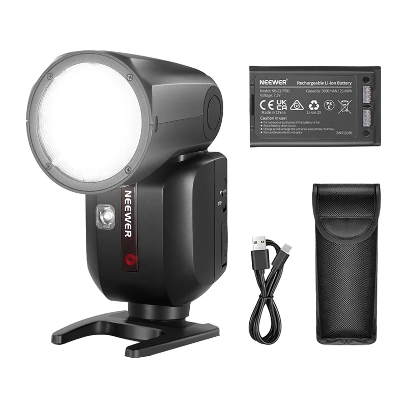 Flash Speedlite de cabeça redonda TTL Neewer Z2PRO-N para Nikon