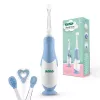 Neno Denti Blue - Escova de dentes sónica para criança, azul, 3 modos de escovagem, IPX7, USB-C, 2 cabeças de escova