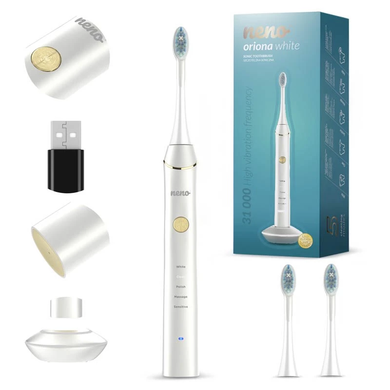Escova de dentes sónica NENO ORIONA WHITE para adulto