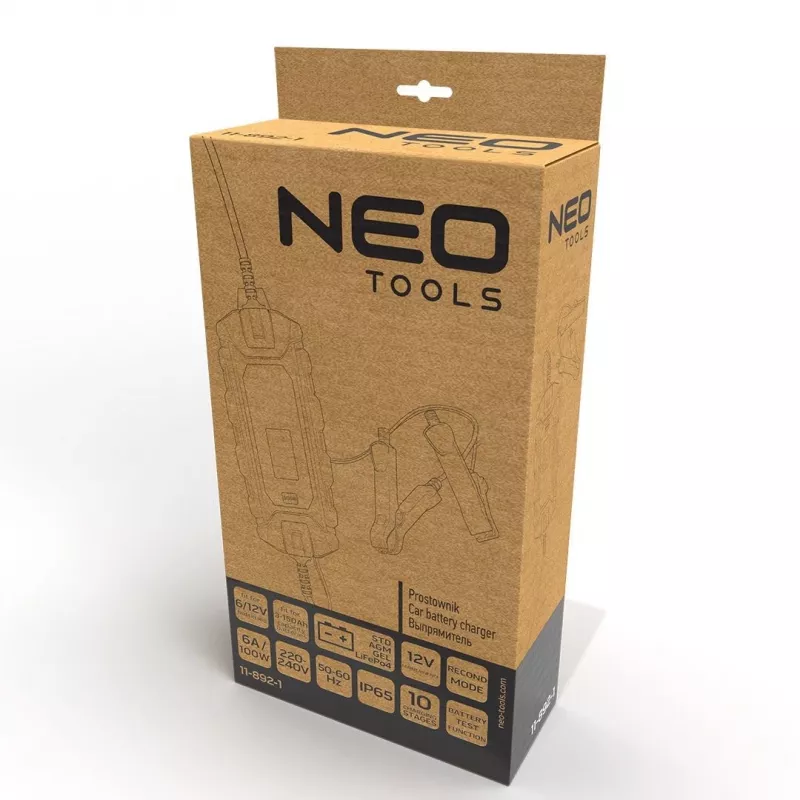NEO Tools 11-892-1 acessório para carregador de baterias de veículos